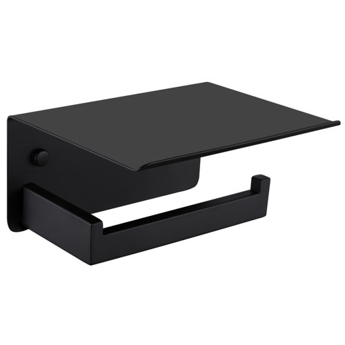 Wayfair | Matte Black Toilet Paper Holders You'll Love in 2023